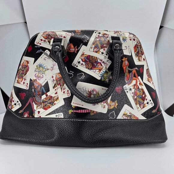 Sydney Love Y2K Casino Poker Bowling Bag Queen of Hearts Vegas Kitsch - Picture 3 of 9